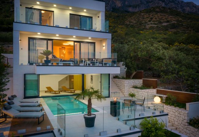 Villa in Podaca -  Villa Luna Mare with Pool and Sauna Villa in Podaca -  Villa Luna Mare with Pool and Sauna
