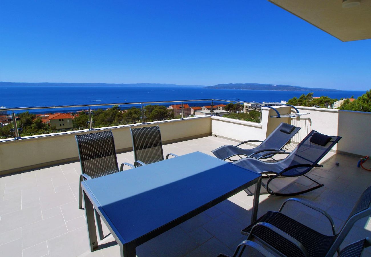 Leilighet i Makarska -  Adria View, Apartment Dino, Whirlpool, pool