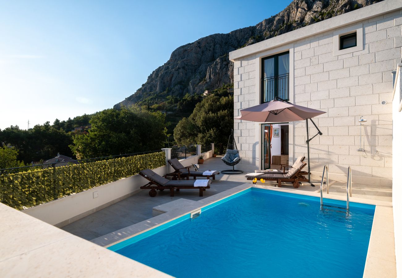 Hus i Makarska -  Villa Apollon with pool