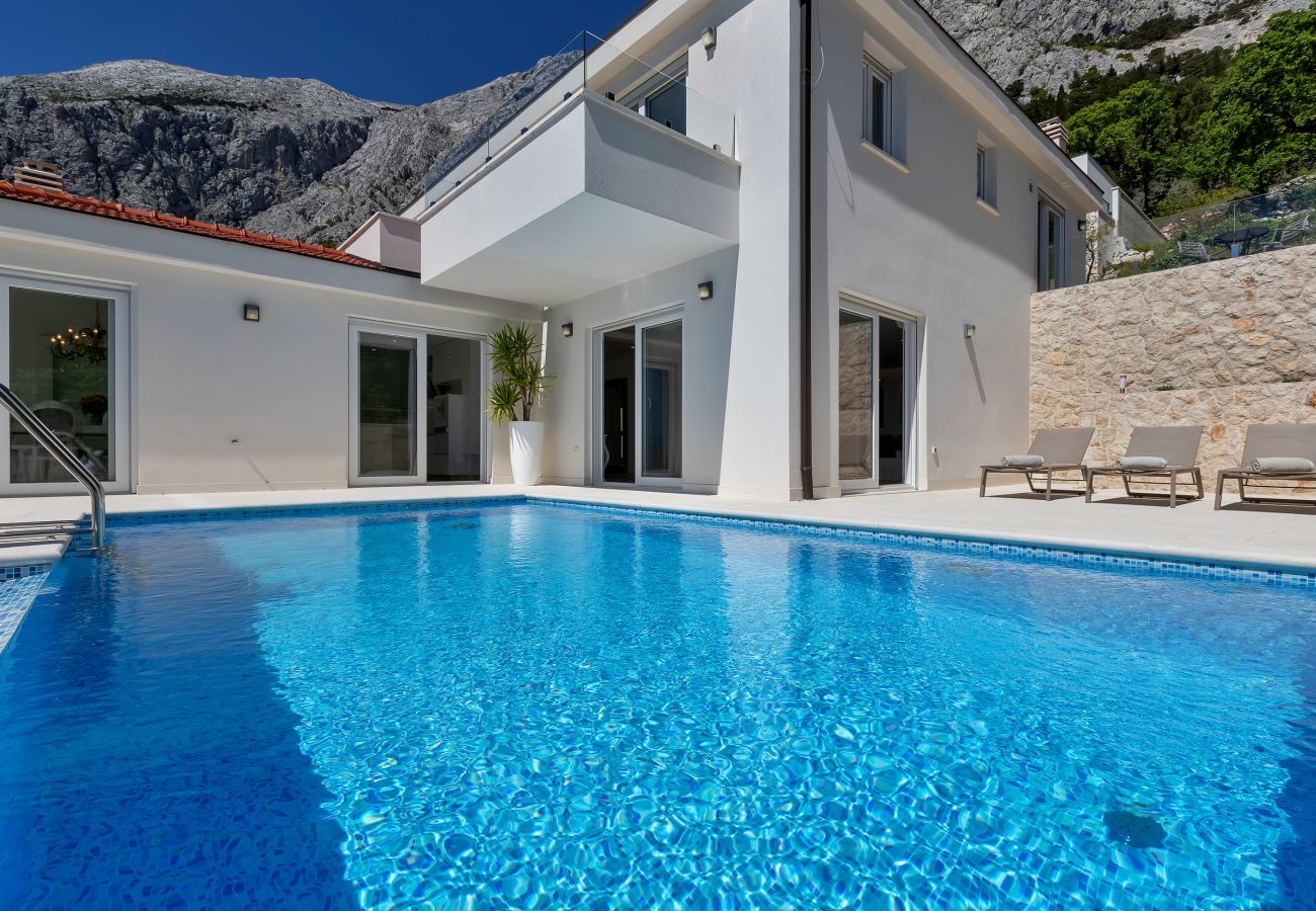 Villa i Baška Voda - Villa Prestige with pool, sauna 