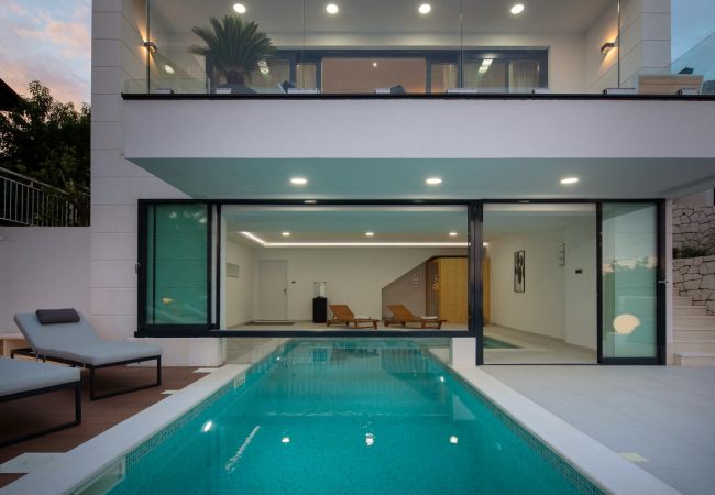 Willa w Podaca -  Villa Luna Mare with Pool and Sauna Willa w Podaca -  Villa Luna Mare with Pool and Sauna