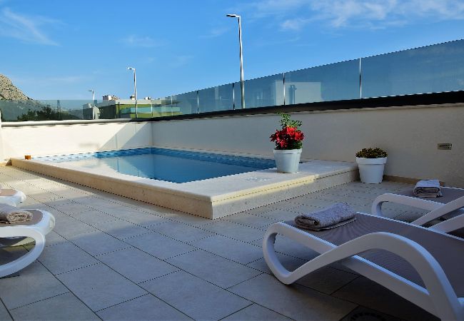 Apartament w Makarska -  Adria View, Apartment Ina with pool