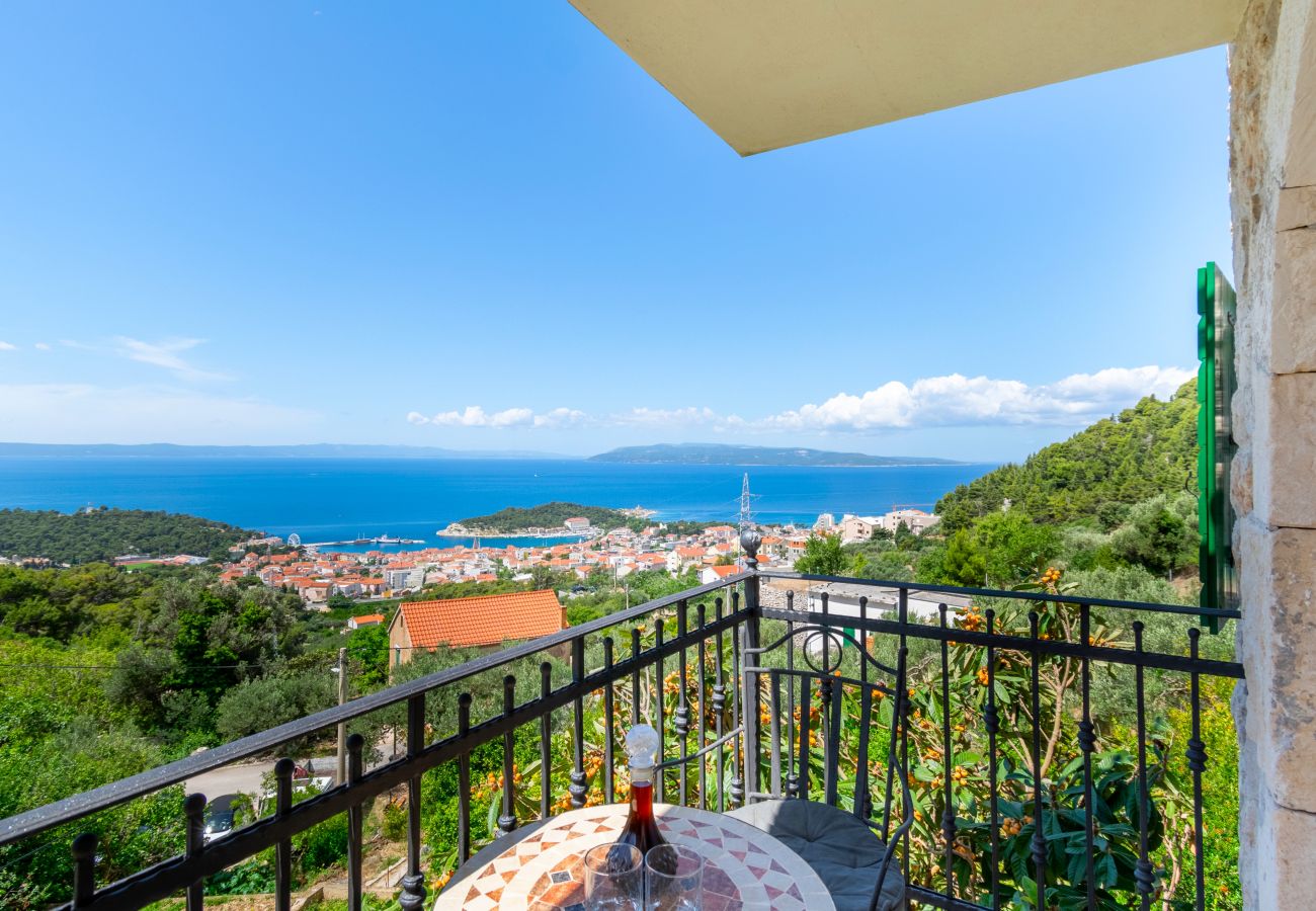 Willa w Makarska - Villa Sara with pool, whirlpool and sea view