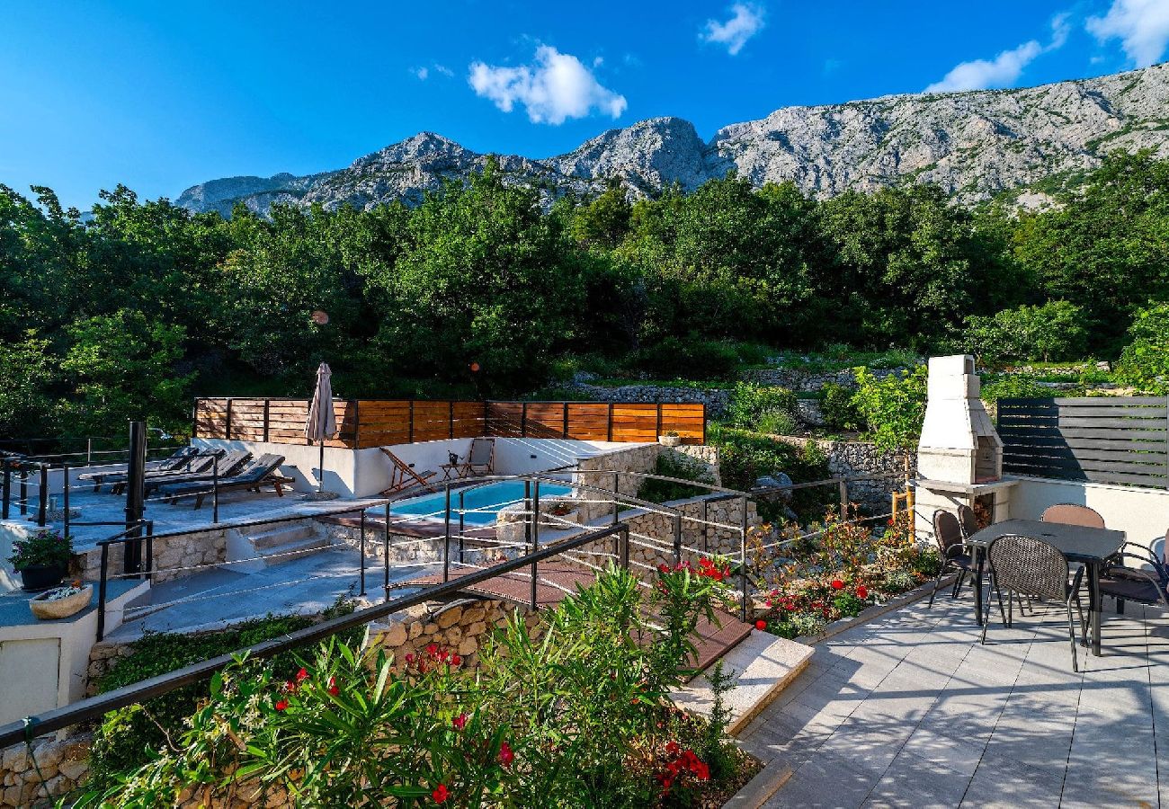 Dom w Tucepi - Villa Didovina with pool