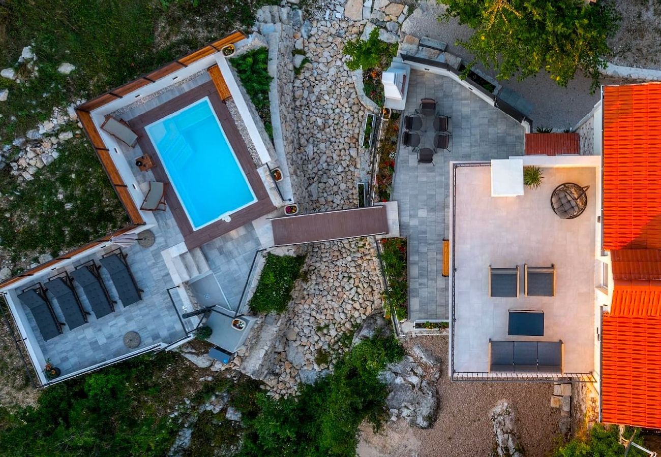 Dom w Tucepi - Villa Didovina with pool