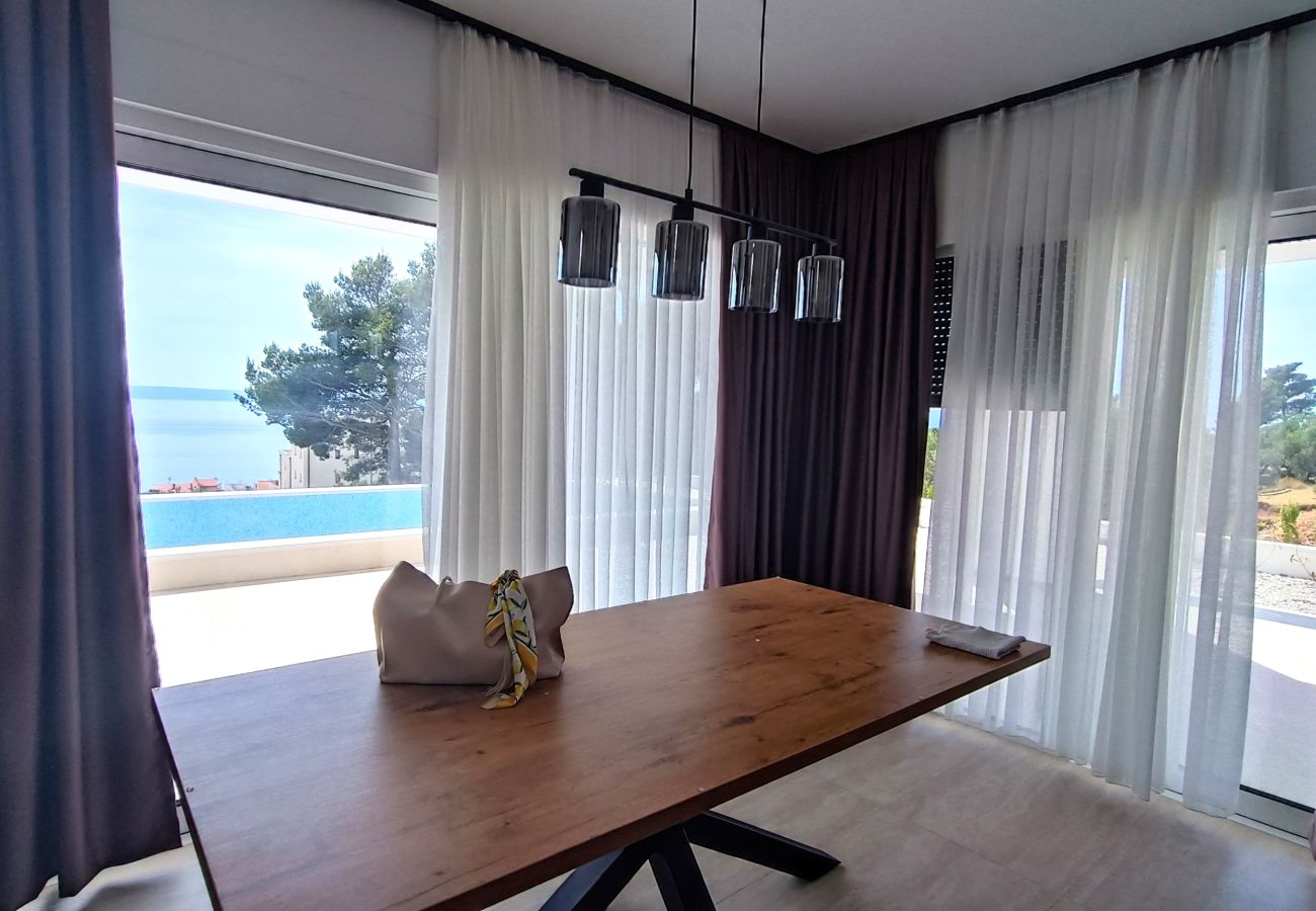 Willa w Makarska - NEW Villa Dado with Pool, sea view
