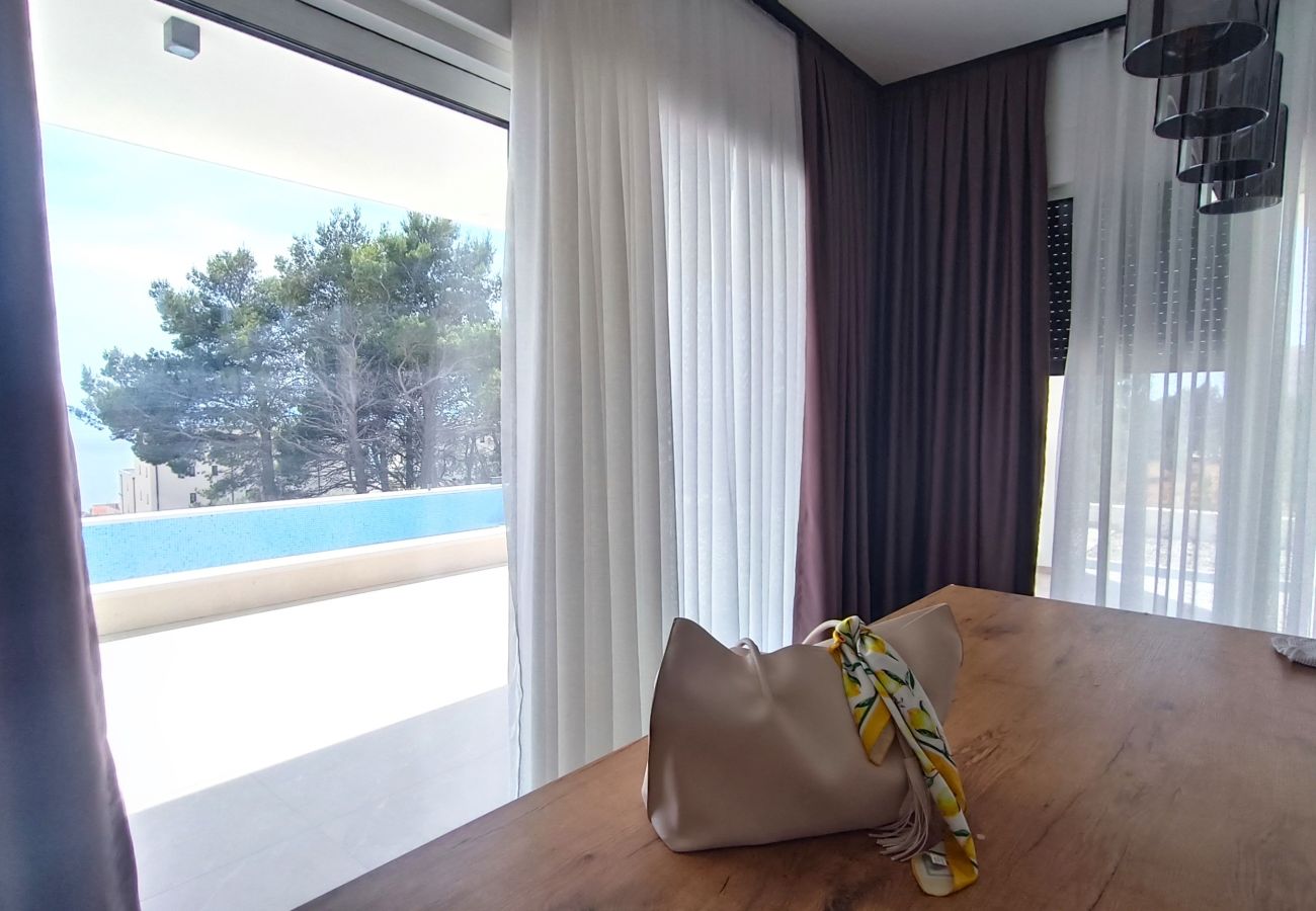 Willa w Makarska - NEW Villa Dado with Pool, sea view