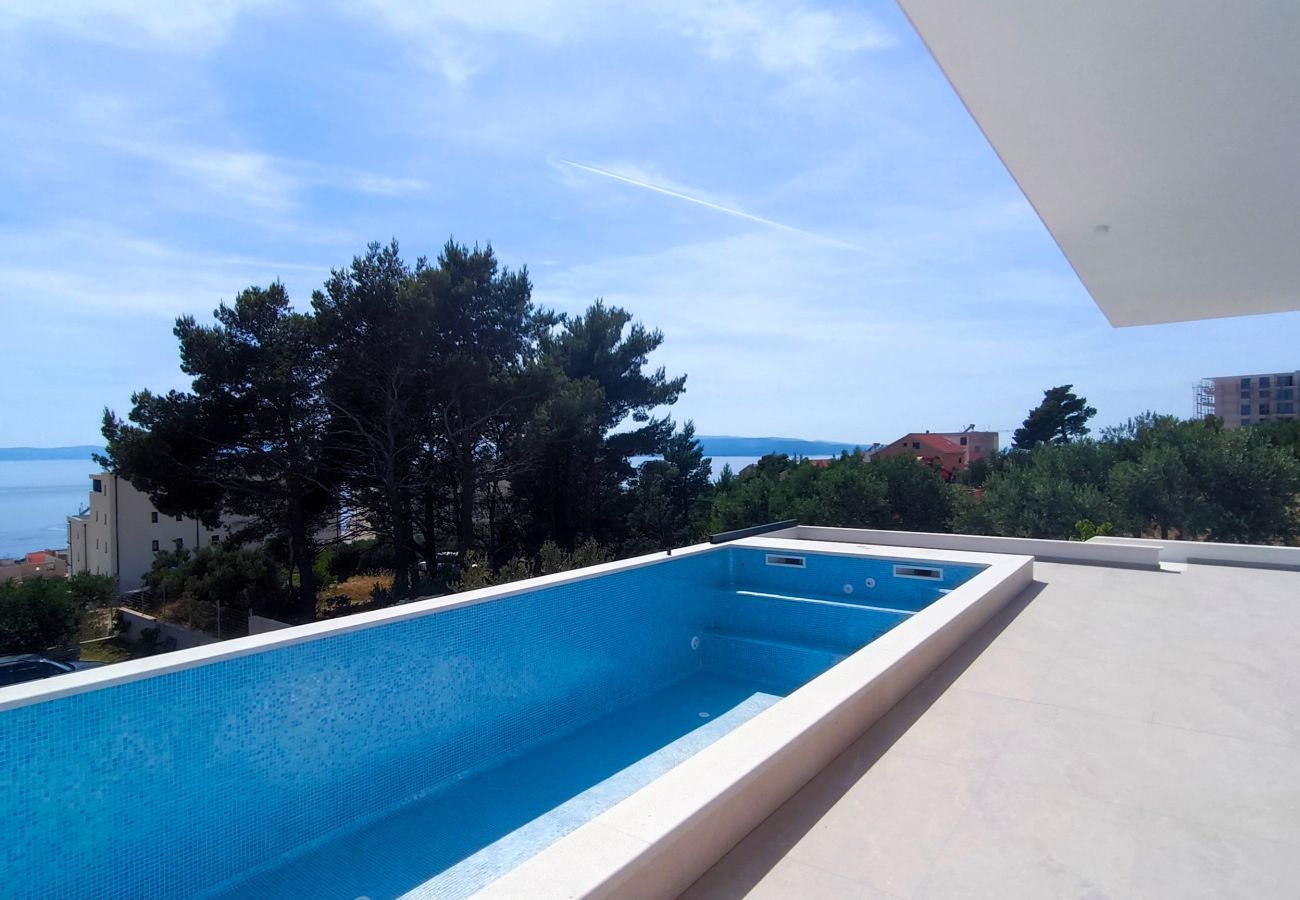 Willa w Makarska - NEW Villa Dado with Pool, sea view