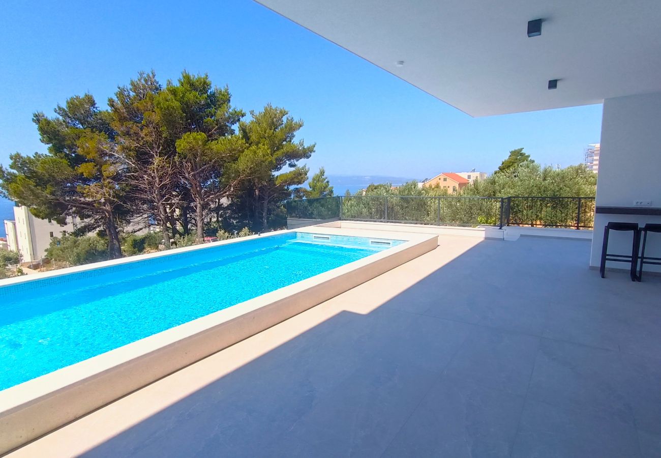 Willa w Makarska - NEW Villa Dado with Pool, sea view