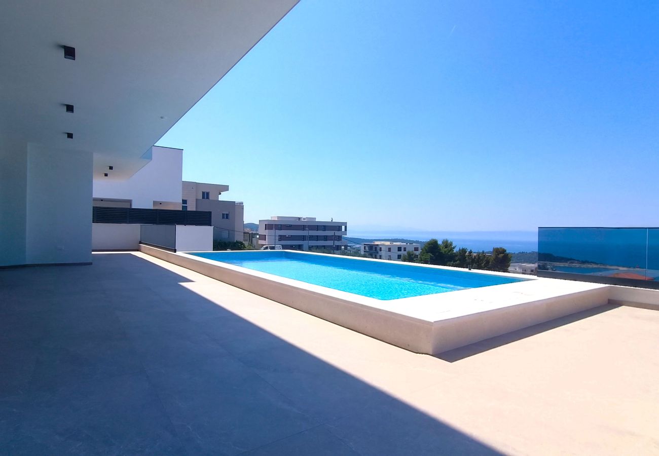 Willa w Makarska - NEW Villa Dado with Pool, sea view