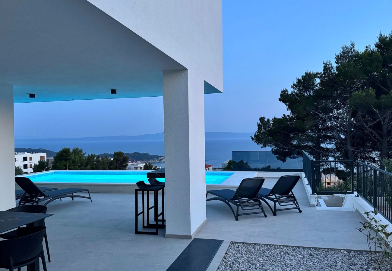 Willa w Makarska - NEW Villa Dado with Pool, sea view