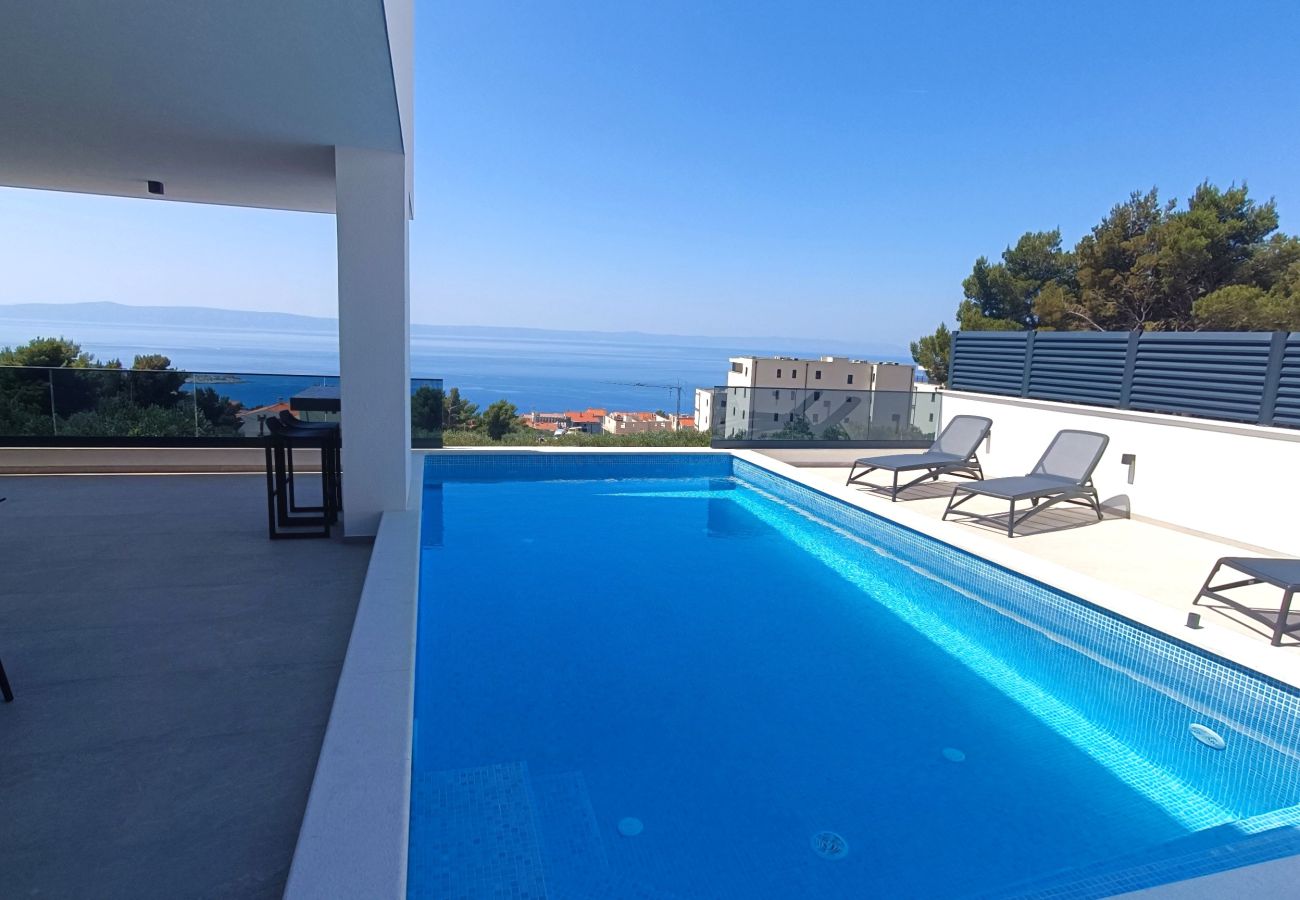 Willa w Makarska - NEW Villa Ina with Pool, sea view