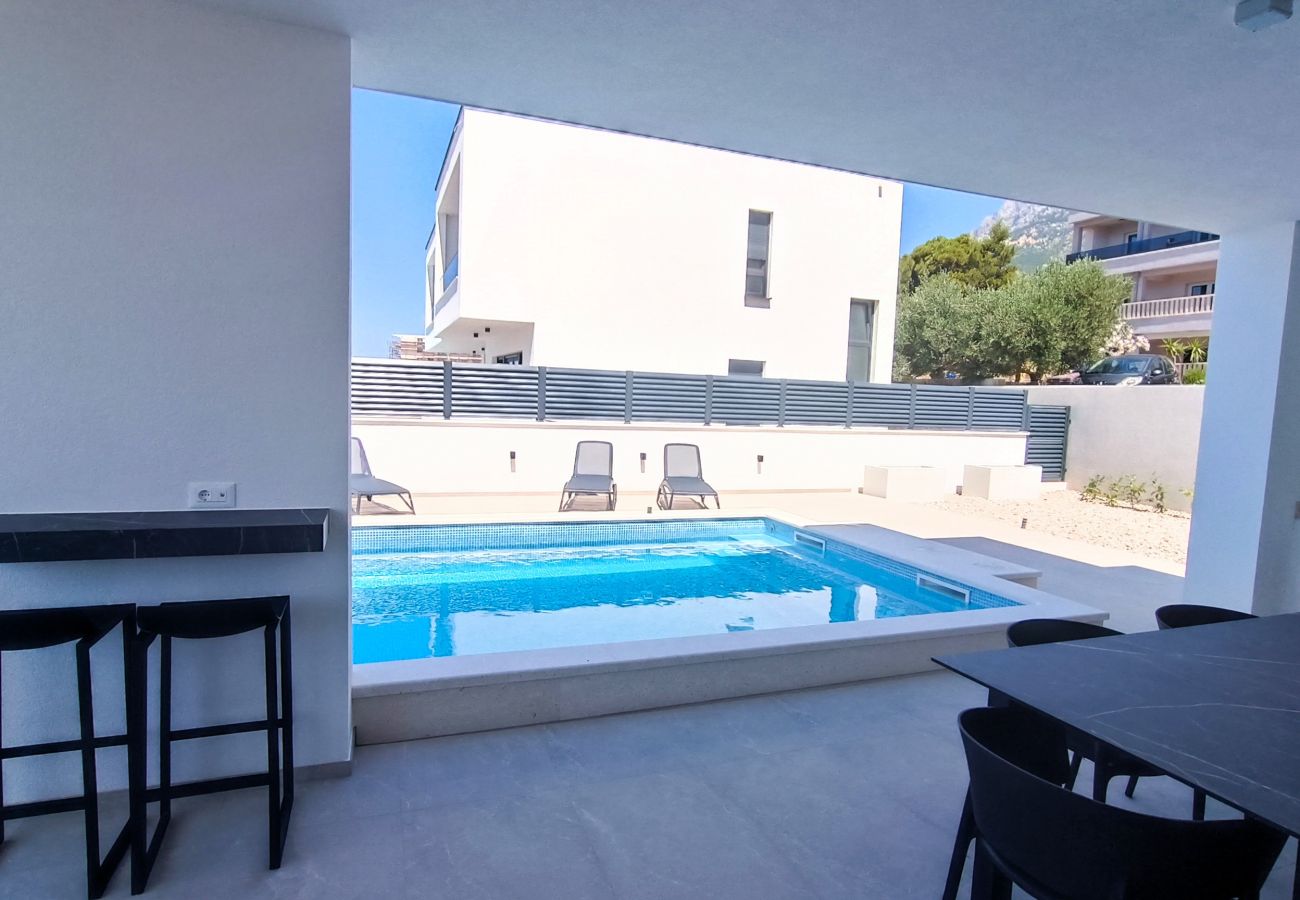 Willa w Makarska - NEW Villa Ina with Pool, sea view
