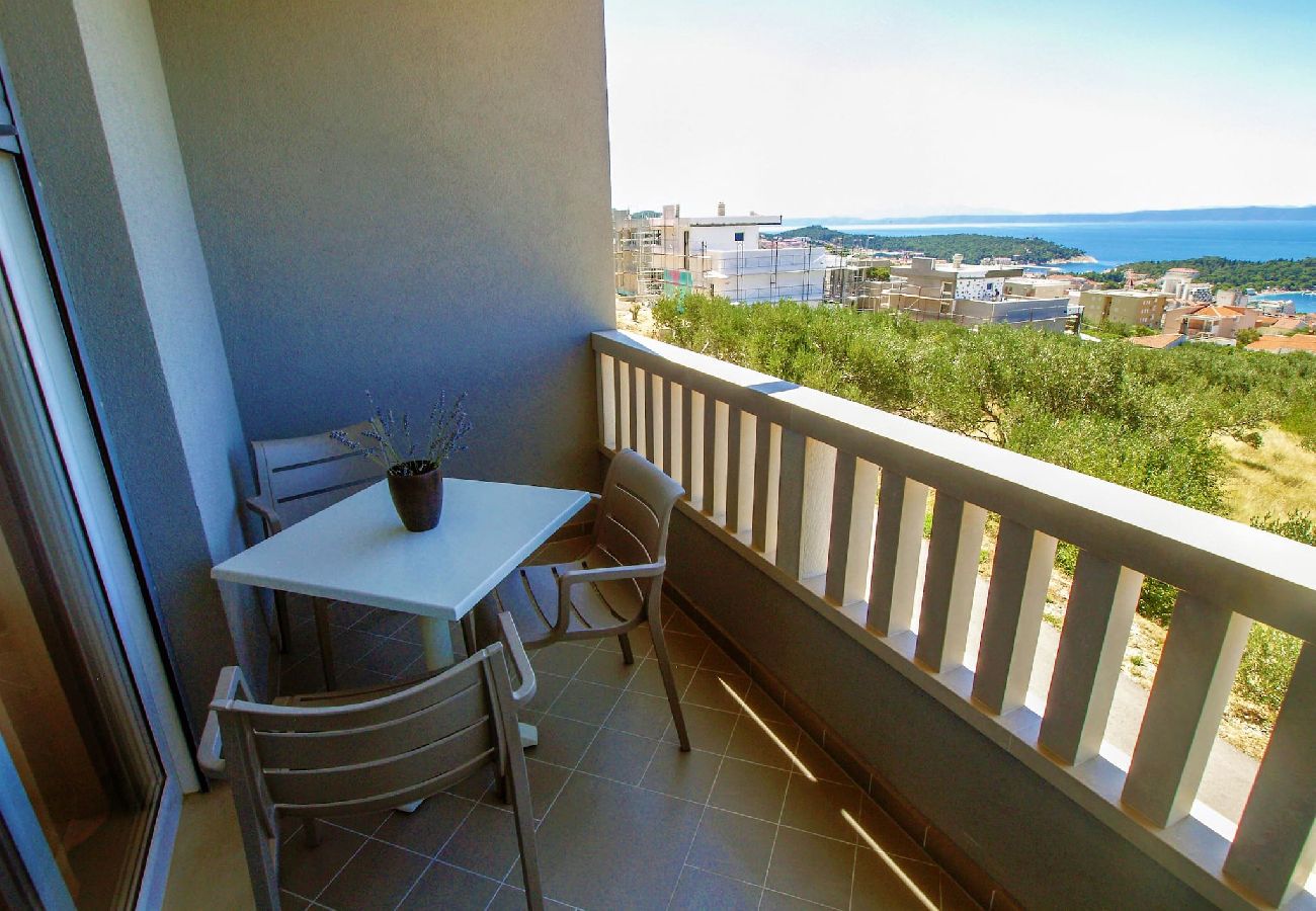 Lägenhet i Makarska -  Adria View, Apartment Ina with pool