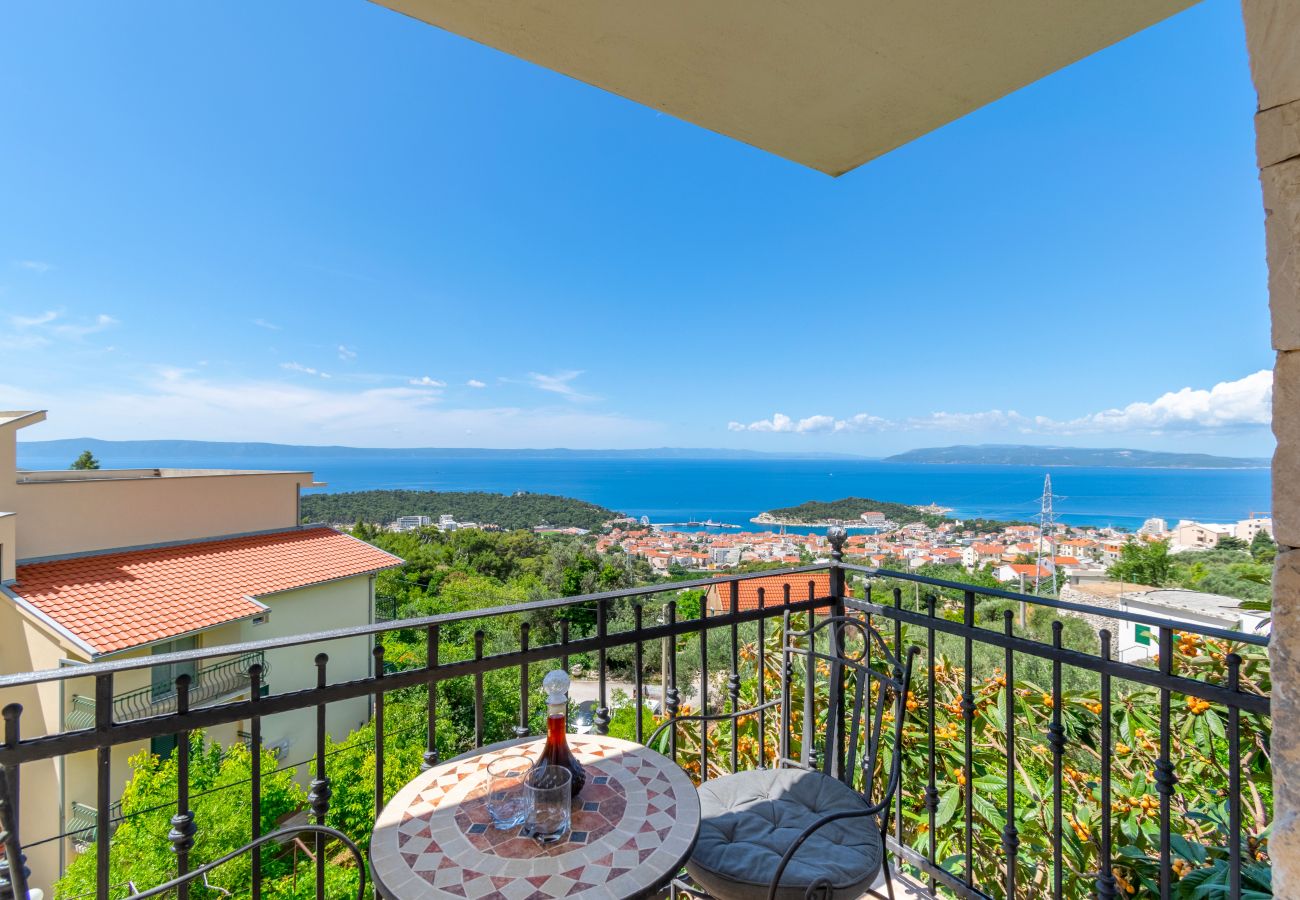 Villa i Makarska - Villa Sara with pool, whirlpool and sea view