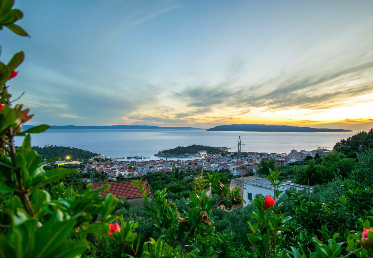 Villa i Makarska - Villa Sara with pool, whirlpool and sea view