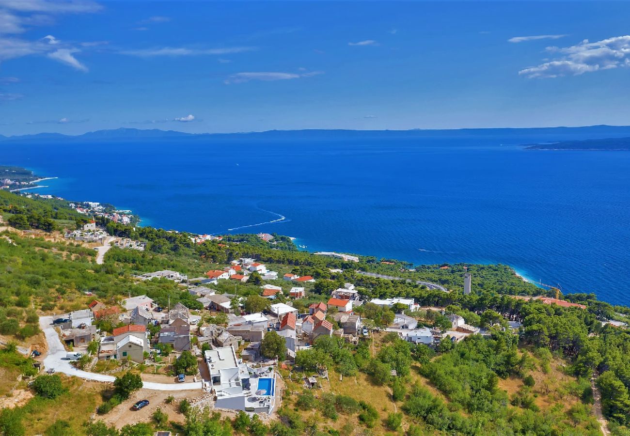 Villa i Brela - Villa Skyview, infinity-pool, whirlpool