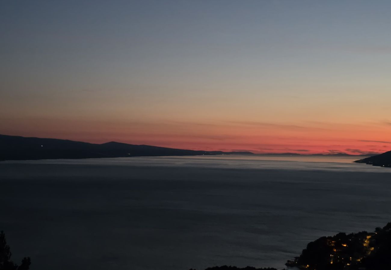 Villa i Brela - Villa Skyview, infinity-pool, whirlpool