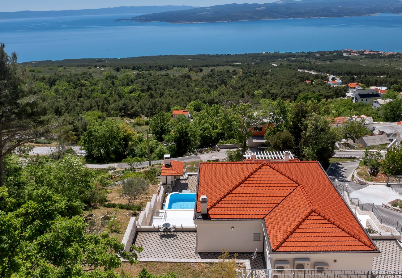 Villa i Baška Voda - Villa Prestige with pool, sauna