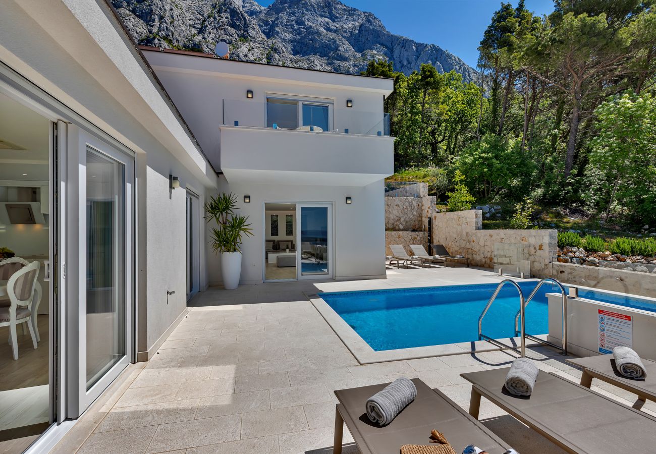 Villa i Baška Voda - Villa Prestige with pool, sauna