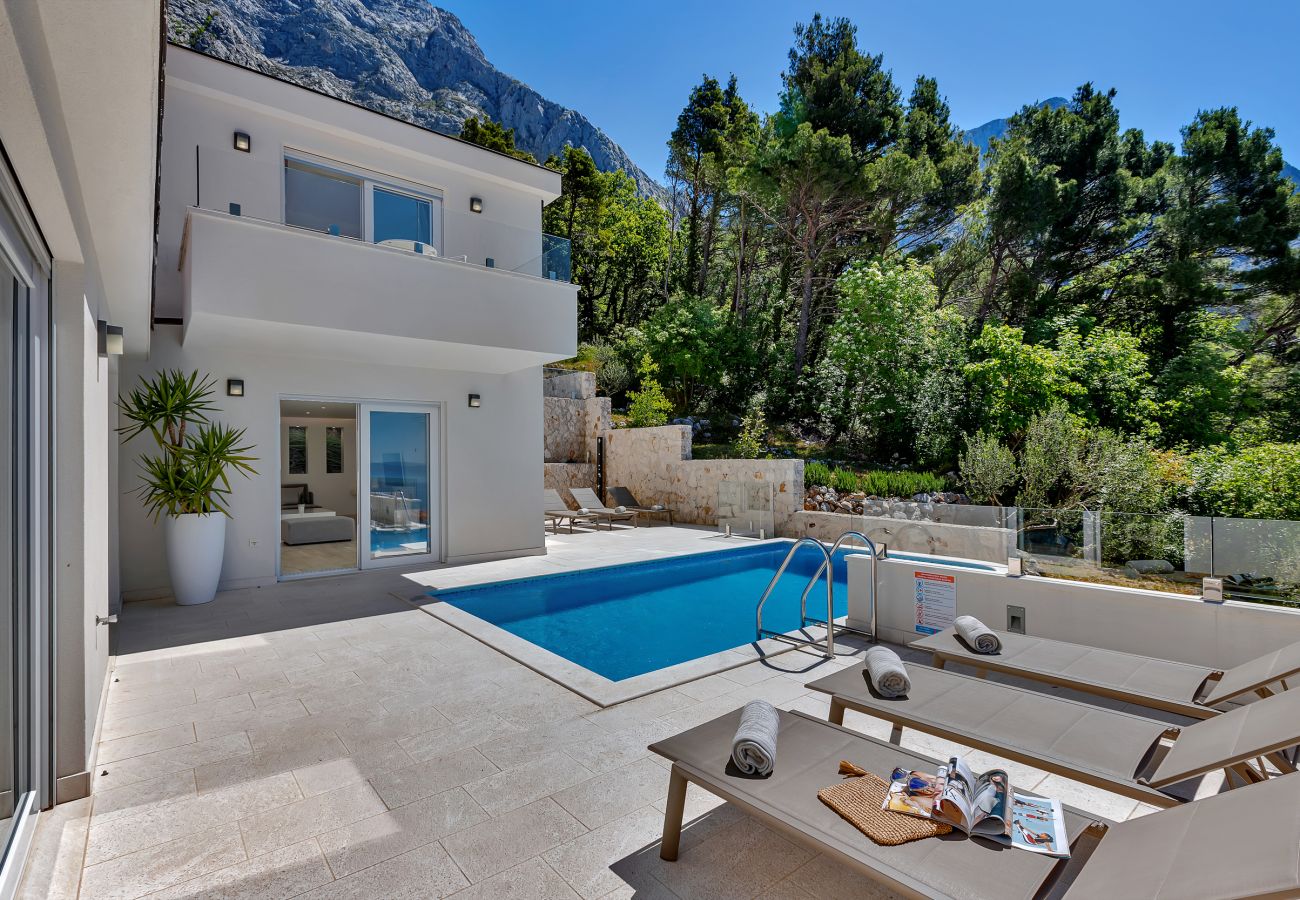 Villa i Baška Voda - Villa Prestige with pool, sauna