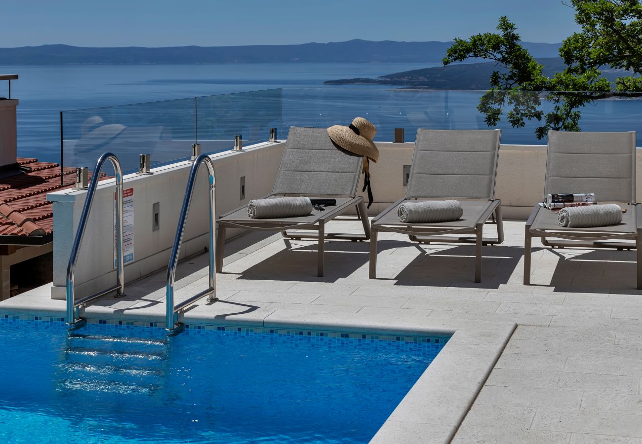 Villa i Baška Voda - Villa Prestige with pool, sauna