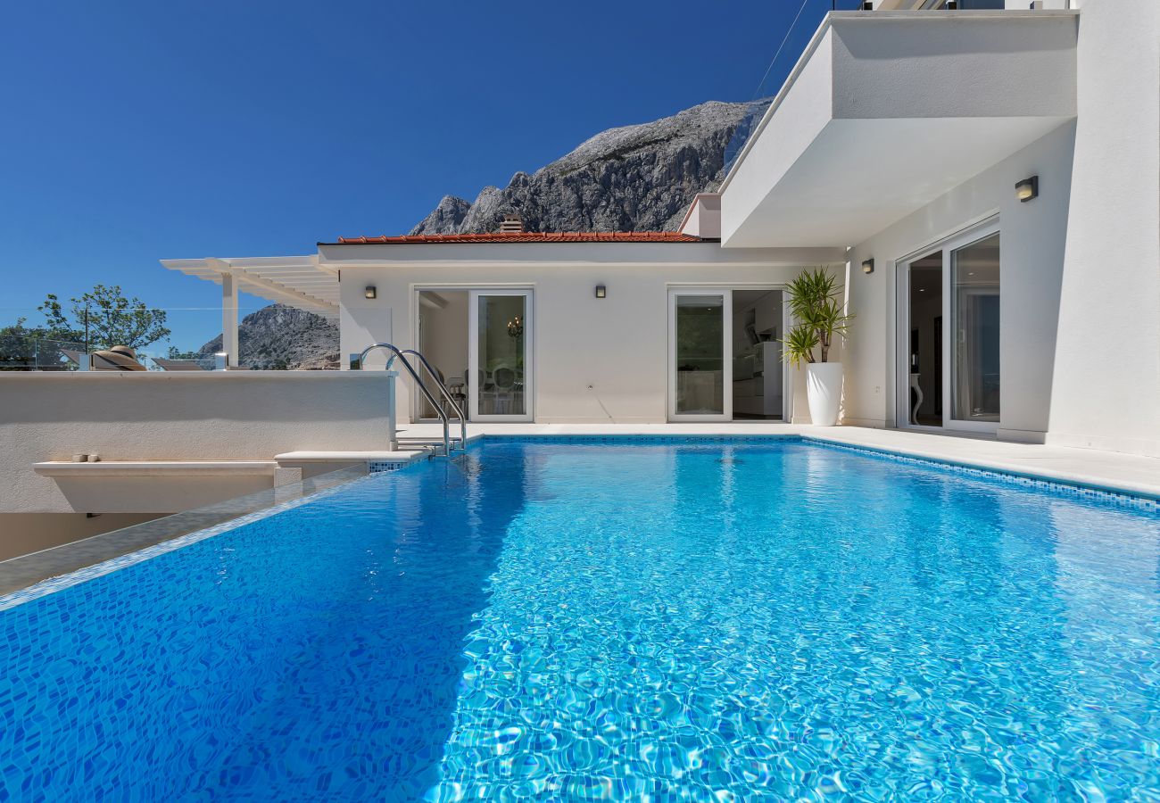 Villa i Baška Voda - Villa Prestige with pool, sauna