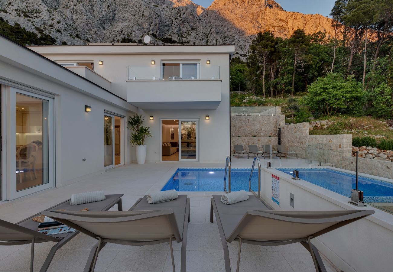 Villa i Baška Voda - Villa Prestige with pool, sauna