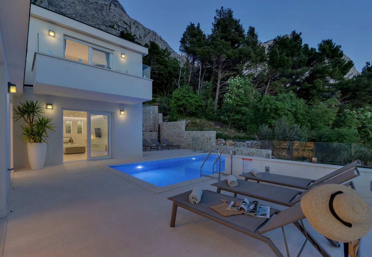 Villa i Baška Voda - Villa Prestige with pool, sauna