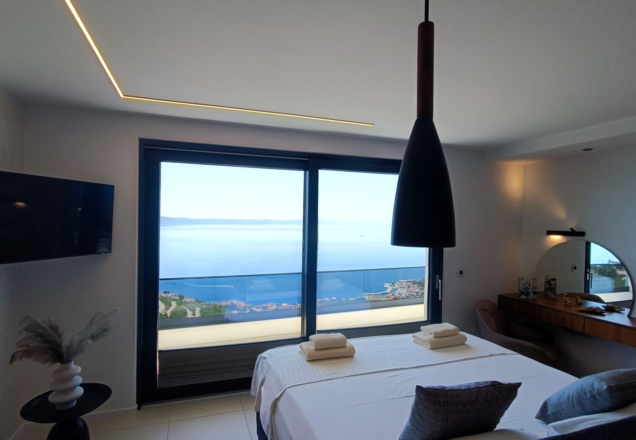Villa in Podgora -  Villa SkyBlue mit Pool