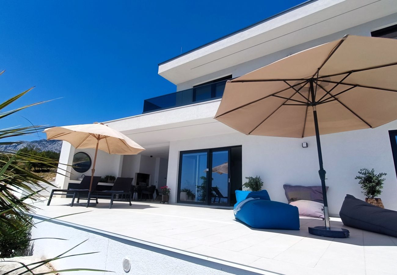 Villa in Podgora -  Villa SkyBlue mit Pool