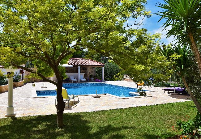 Ferienwohnung in Sumartin -  Villa Barbara, Apartment Dado mit Pool