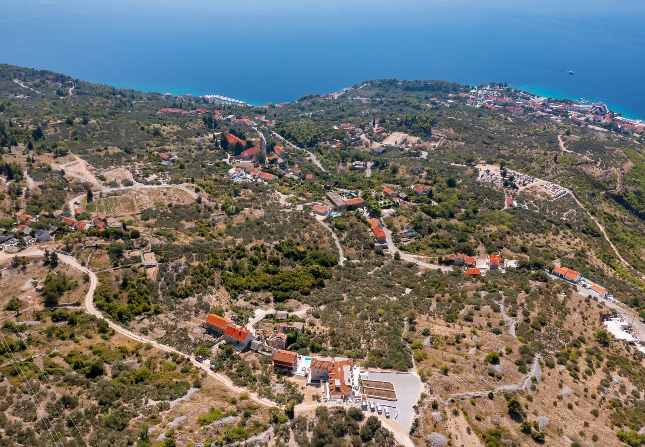 Zimmeranmietung in Podgora - Hotel Nature's Retreat, Deluxe Doppelzimmer mit Balkon und Meerblick